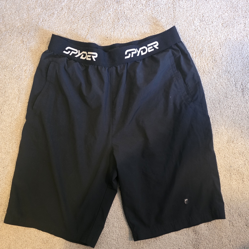 Spyder Black Athletic Shorts